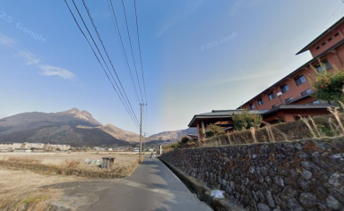 <九州> 湯布院川南土地2800坪 由布岳眺望良好!